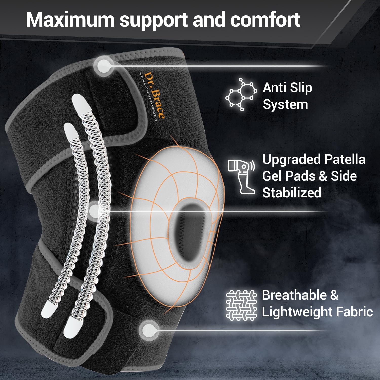 DR. BRACE ELITE Knee Brace - view 3